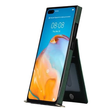 Zipper kaulakorukotelo Huawei P40 Pro - Vihreä
