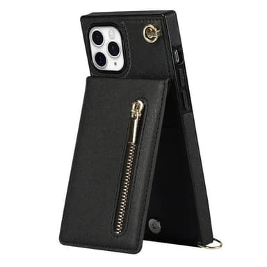 Zipper kaulakorukotelo Apple iPhone 11 Pro Max - Musta