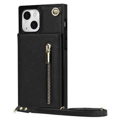 Zipper kaulakorukotelo Apple iPhone 13 Mini - Musta