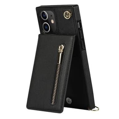 Zipper kaulakorukotelo Apple iPhone 11 - Musta
