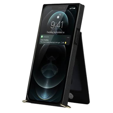 Zipper kaulakorukotelo Apple iPhone 11 - Musta