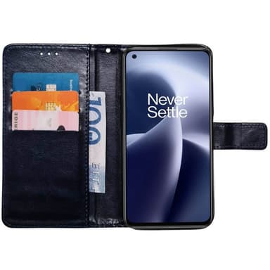 Lompakkokotelo 3-kortti OnePlus Nord 2T 5G - Tummansininen