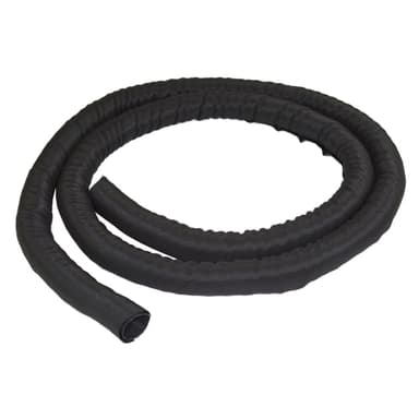 StarTech.com 2 m kabelstrumpa, Kabelhölje, Nylon, Polyester, Svart