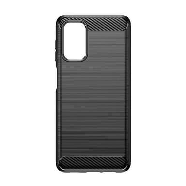 SKALO Samsung A13 4G Armor Carbon Iskunkestävä TPU suojakuori - Sininen