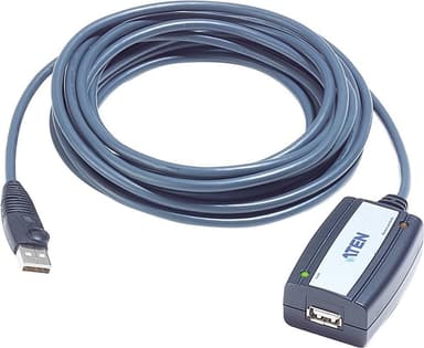 ATEN aktiivinen USB 2.0 jatkokaapeli, 5m