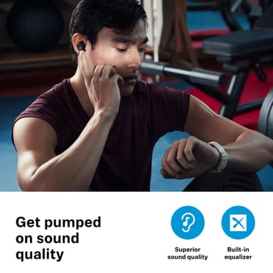 Sennheiser Sport täysin langattomat in-ear kuulokkeet (musta)
