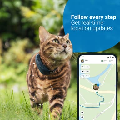 Tractive GPS CAT LTE paikannin kissalle sininen Gigantti