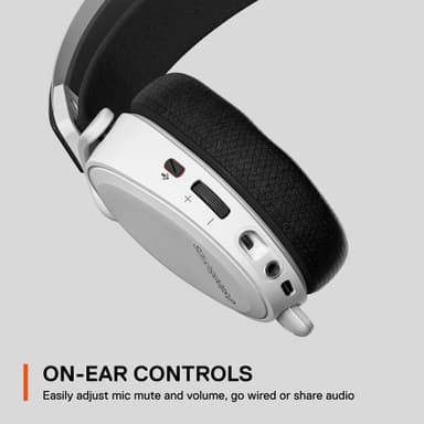 SteelSeries Arctis 7 Plus pelikuulokkeet (valkoinen)