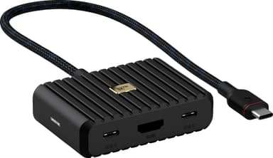 Unisynk 5 Port 8K 100W USB-C hubi (musta)