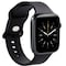 Gear silikoninen Apple Watch ranneke 38-41 mm (musta)