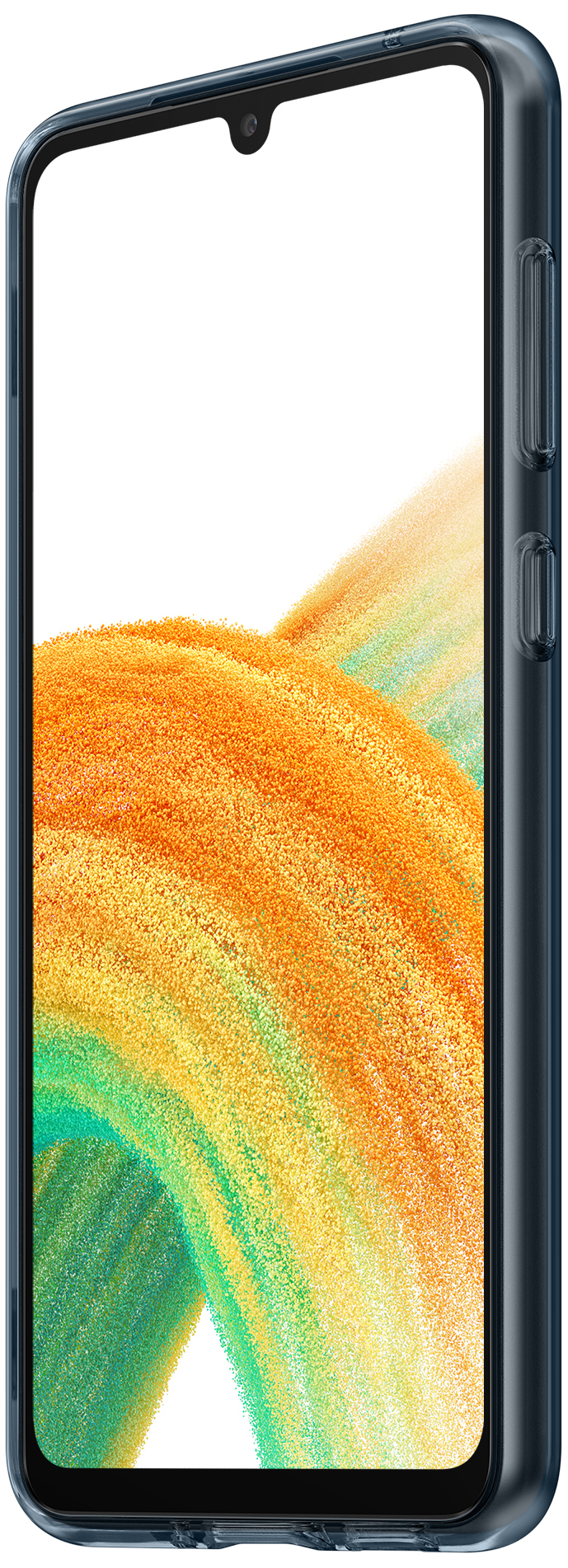 Samsung Galaxy A33 suojakuori hihnalla (musta)