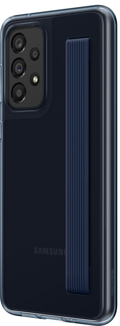 Samsung Galaxy A33 suojakuori hihnalla (musta)