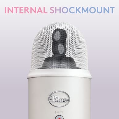 Blue Microphones Yeti USB mikrofoni (White Mist)