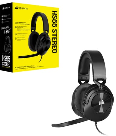 Corsair HS55 Stereo pelikuulokkeet (musta)