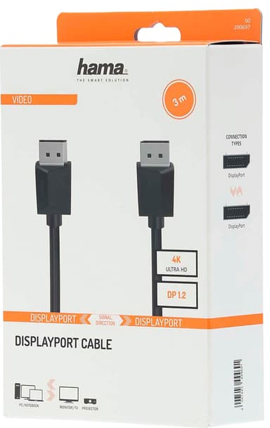 Hama Displayport 1.2 kaapeli (3 m)