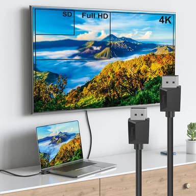 Hama Displayport 1.2 kaapeli (1,5 m)