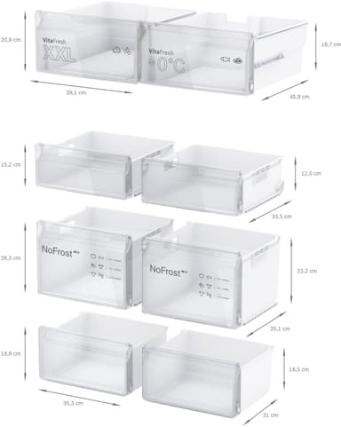 Bosch Serie 4 French Door KFN96VPEA (inox-easyclean)