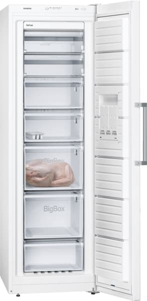 Siemens iQ300 pakastin GS36NFWFV (valkoinen)