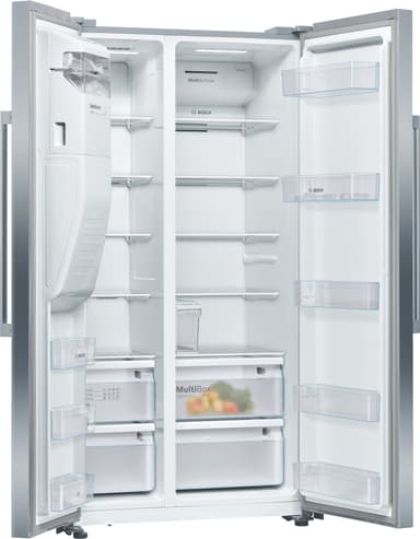 Bosch Side-by-side-jääkaappi-pakastimet KAI93VIFP (inox-easyclean)