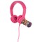 BuddyPhones School+ on-ear kuulokkeet (ruusunpunainen)