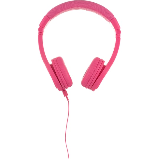 BuddyPhones School+ on-ear kuulokkeet (ruusunpunainen)