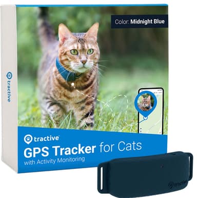 Tractive GPS CAT LTE paikannin kissalle (sininen)
