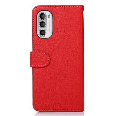 KHAZNEH puhelimen kansi Motorola Moto G52 - punainen/musta