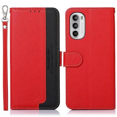 KHAZNEH puhelimen kansi Motorola Moto G52 - punainen/musta