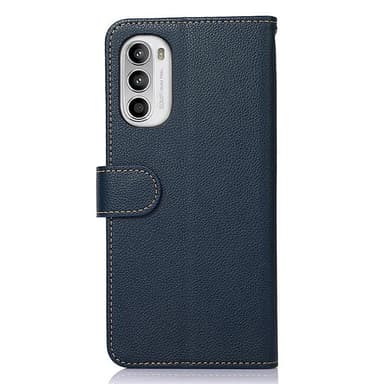 KHAZNEH puhelimen kansi Motorola Moto G52 - sininen/ruskea