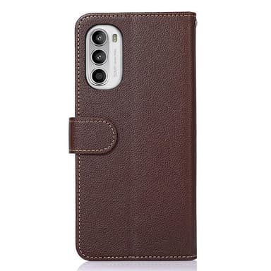KHAZNEH puhelimen kansi Motorola Moto G52 - ruskea/sininen