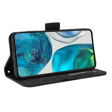 Lompakkoteline Puhelinkotelo Motorola Moto G52 - Musta