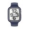 Vaihtoranneke näytönsuojalla Sininen Apple Watch 4-6 Gen 41/44mm