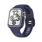 Vaihtoranneke näytönsuojalla Sininen Apple Watch 4-6 Gen 41/44mm