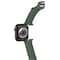 Gear silikoninen Apple Watch ranneke 41-45 mm (oliivinvihreä)