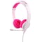 BuddyPhones School+ on-ear kuulokkeet (vaaleanpunainen)
