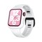TPU-kellon hihnan vaihtohihnat Quick Release näytönsuojalla Monivärinen Apple Watch Series 4-6 generation