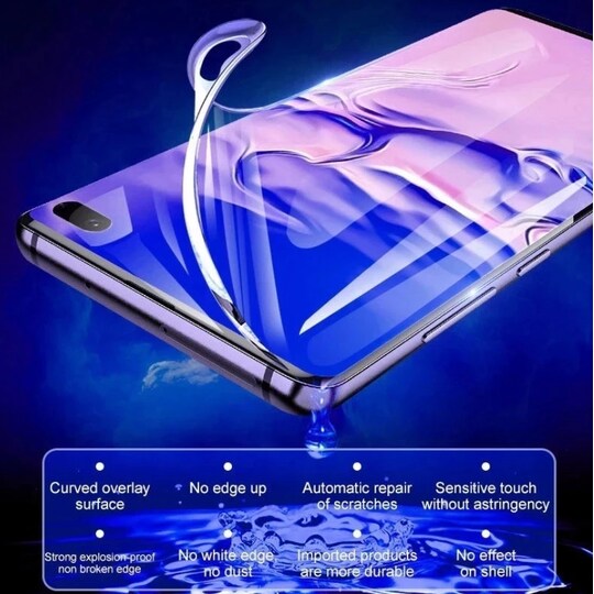Hydrogel Screen Protector Silmiensuojaus Läpinäkyvä Huawei Mate 20 Pro