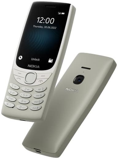 Nokia 8210 4G matkapuhelin (hiekka)