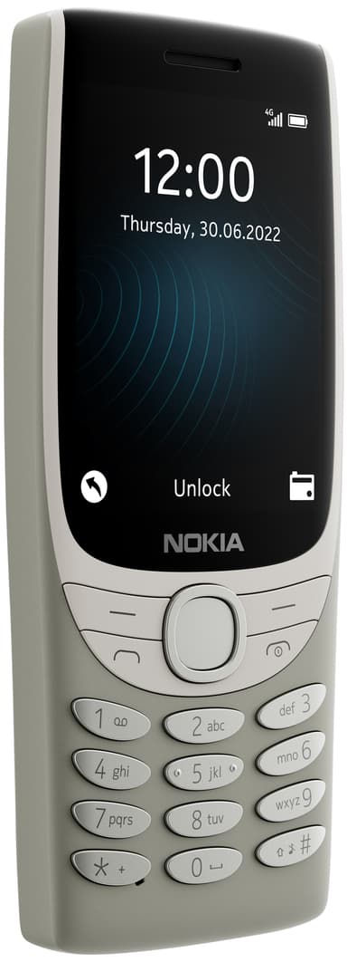 Nokia 8210 4G matkapuhelin (hiekka)