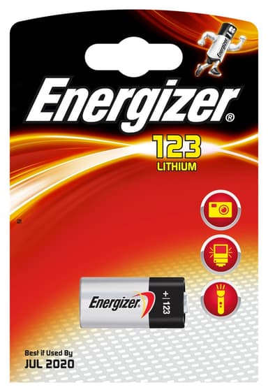 Energizer Litiumparisto EL123