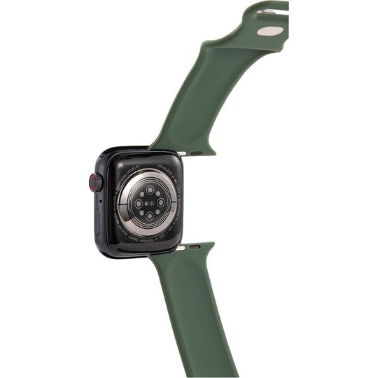Gear silikoninen Apple Watch ranneke 38-41 mm (oliivinvihreä)