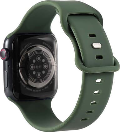Gear silikoninen Apple Watch ranneke 38-41 mm (oliivinvihreä)