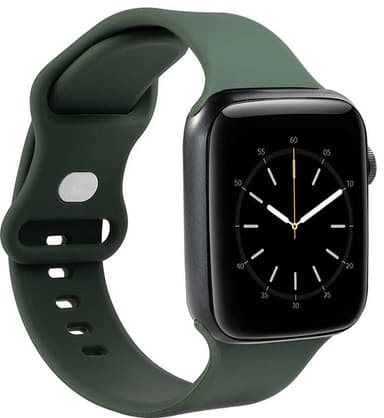 Gear silikoninen Apple Watch ranneke 38-41 mm (oliivinvihreä)