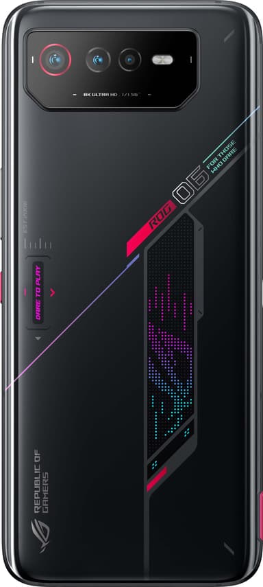 Asus ROG Phone 6 – 5G älypuhelin pelaamiseen 12/256GB (musta)
