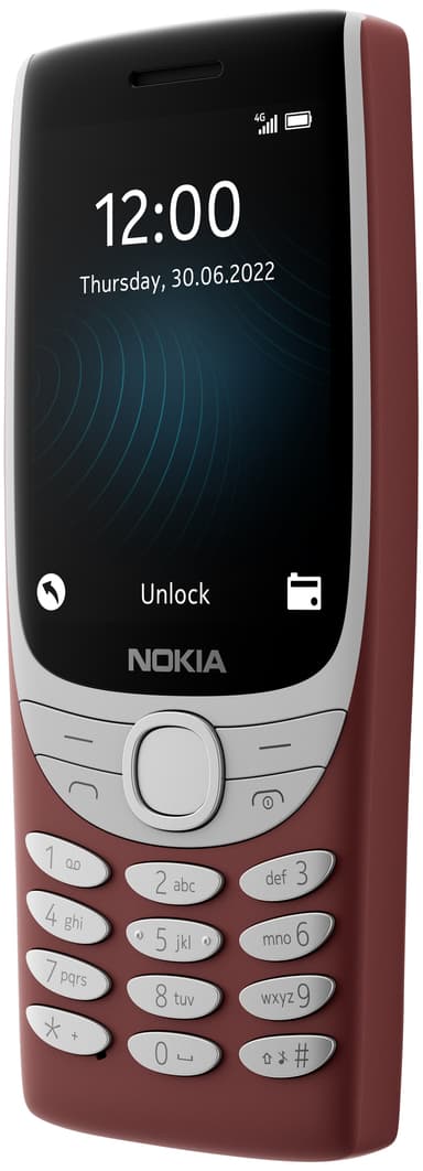 Nokia 8210 4G matkapuhelin (punainen)