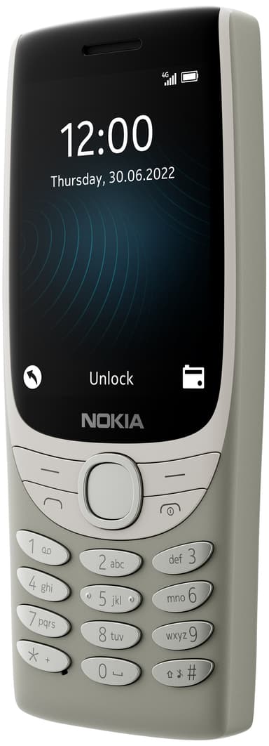 Nokia 8210 4G matkapuhelin (hiekka)