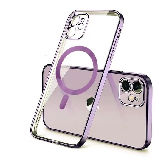 Matkapuhelinkotelo MagSafe lataustuki Violetti iPhone 12 Pro