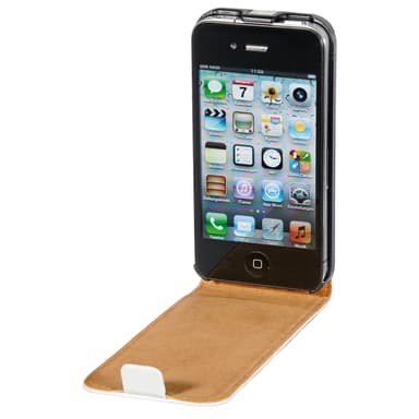 HAMA iPhone 4s Mobile Laukku Flip-Front Valk Nahkaa