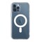 Matkapuhelinkotelo MagSafe lataustuki Läpinäkyvä iPhone 14 Pro