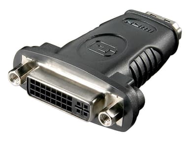 HDMI™/DVI-I-adapter, förnicklad